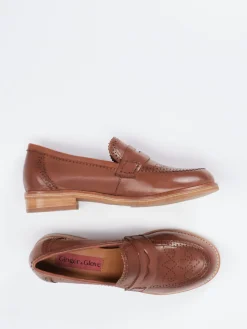 Ginger & Glove – Loafer aus Kalbleder in-Ginger u0026 Glove Online