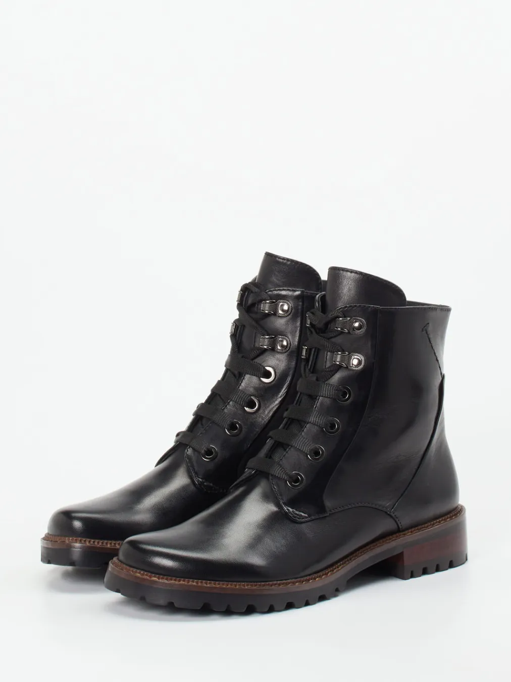 Ginger & Glove – Schnürboots aus Lammleder-Ginger u0026 Glove New