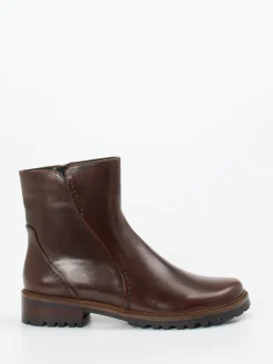 Ginger & Glove – Stiefeletten aus Lammleder Dunkel-Ginger u0026 Glove Sale