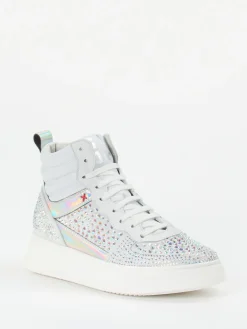 – High-Top Sneaker aus Veloursleder-Gio+ Hot