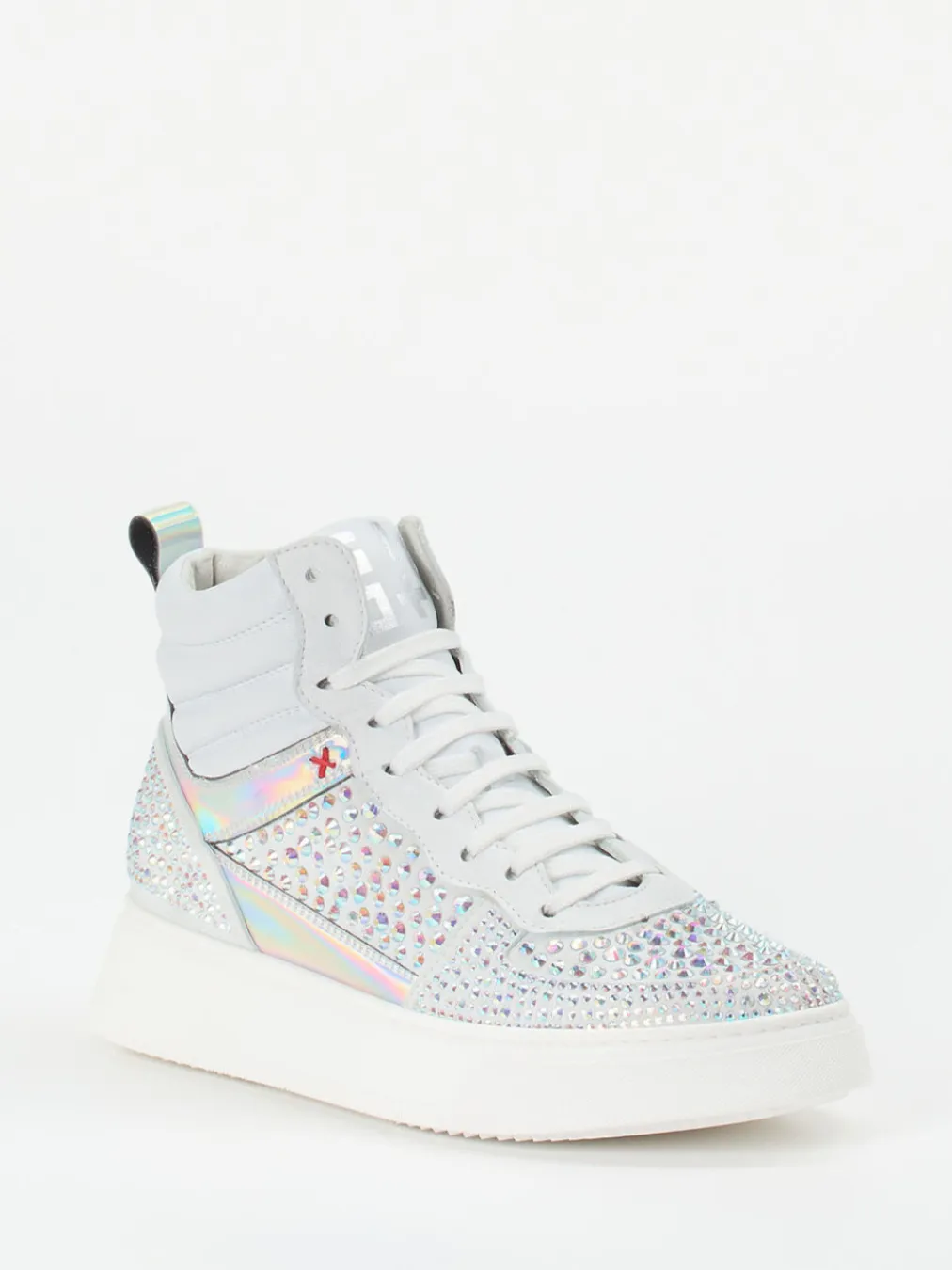 – High-Top Sneaker aus Veloursleder-Gio+ Hot