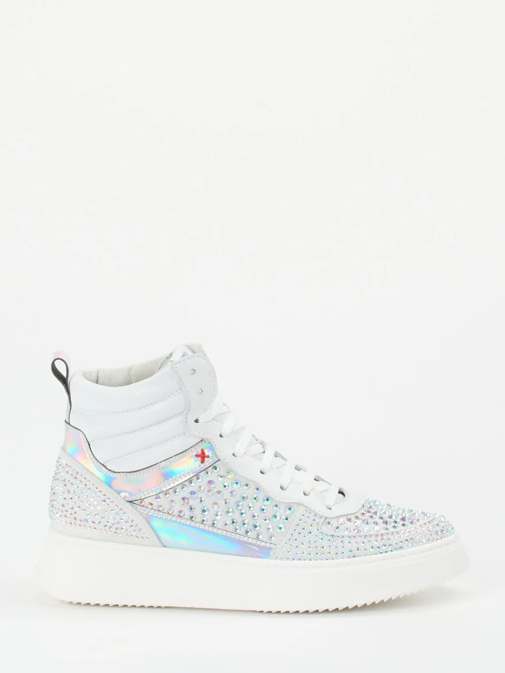 – High-Top Sneaker aus Veloursleder-Gio+ Hot