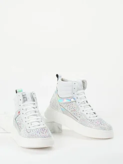 – High-Top Sneaker aus Veloursleder-Gio+ Hot