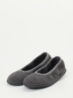 – Ballerina-Hausschuh aus Wollfilz anthrazit-Haflinger Online