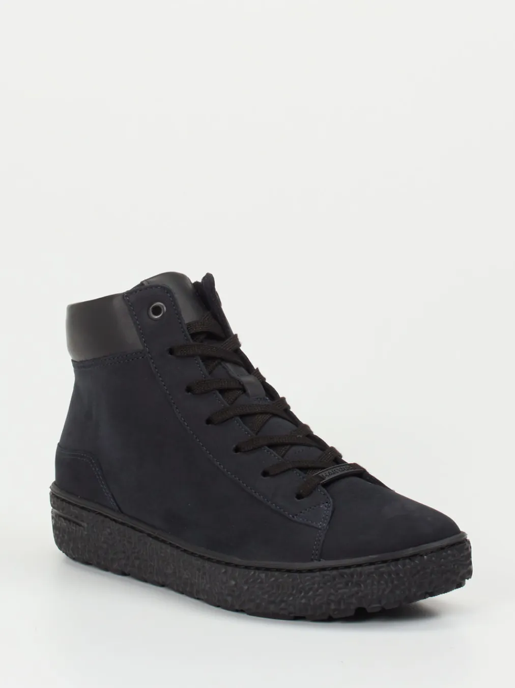 – High-Top Sneaker aus Nubukleder schwarz-Hartjes