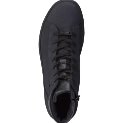 – High-Top Sneaker aus Nubukleder schwarz-Hartjes