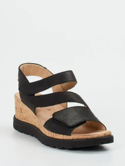 – Keilsandalette aus Kalbleder-Hartjes