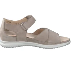 – Komfortsandale aus Nubukleder grau-Hartjes Clearance