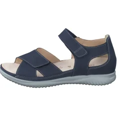 – Komfortsandale aus Nubukleder dunkel-Hartjes Clearance