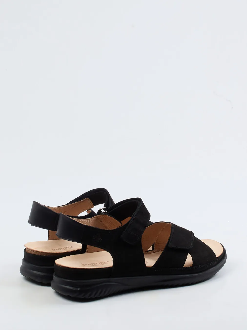 – Komfortsandale aus Nubukleder-Hartjes Clearance