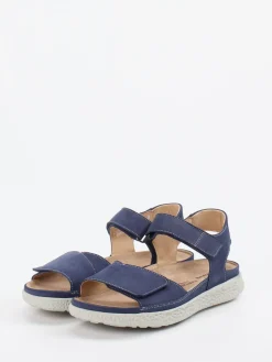 – Komfortsandalen aus Nubukleder Marine-Hartjes Clearance