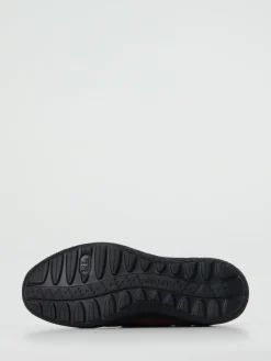 – Komfort-Sneaker aus Veloursleder Bordeaux-Hartjes Sale