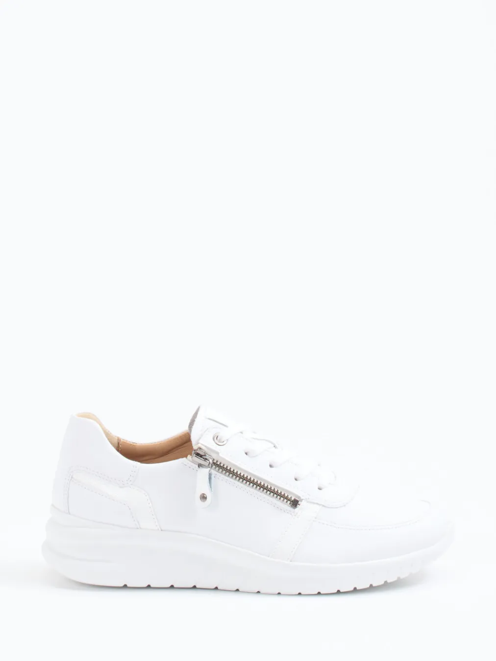 – Komfort-Sneaker aus Kalbleder-Hartjes