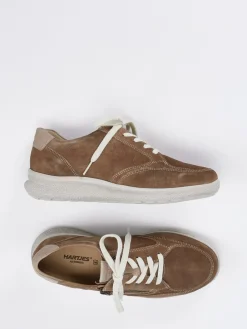 – Komfort-Sneaker aus Veloursleder mittel-Hartjes Online