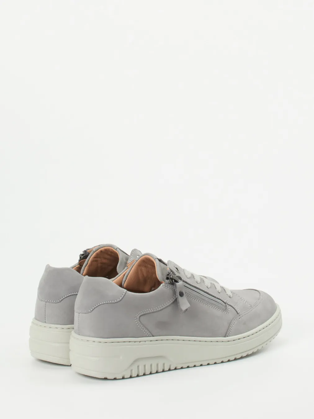 – Komfort-Sneaker aus Nubukleder hell-Hartjes Online