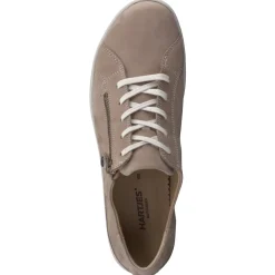 – Komfort-Sneaker aus Nubukleder grau-Hartjes Outlet