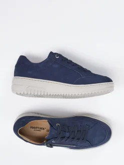 – Komfort-Sneaker aus Nubukleder Marine-Hartjes Outlet