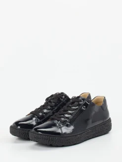 – Komfort-Sneaker aus Lackleder glänzend-Hartjes New