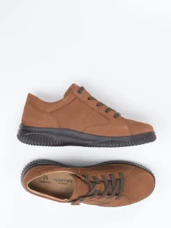 – Komfort-Sneaker aus Nubukleder-Hartjes Hot