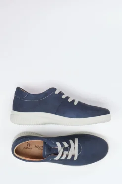 – Komfort-Sneaker aus Nubukleder Marine-Hartjes Online