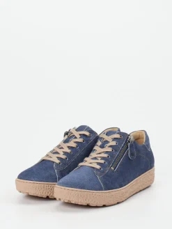 – Komfort-Sneaker aus Veloursleder jeans-Hartjes