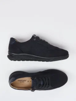 – Komfort-Sneaker aus Leder Dunkel-Hartjes Clearance