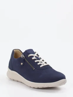 – Schnürschuh aus Nubukleder marine-Hartjes Discount