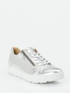 – Sneaker aus Metallicleder farben-Hartjes Clearance