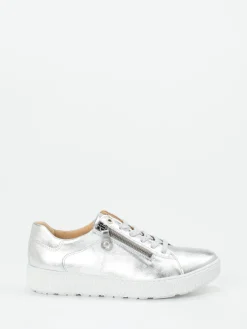 – Sneaker aus Metallicleder farben-Hartjes Clearance