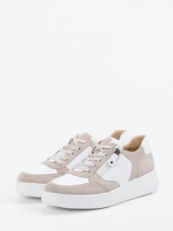 – Sneaker aus Velours- und Glattleder-Hartjes Discount