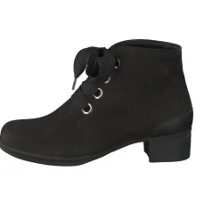 – Stiefelette aus Nubukleder-Hartjes Hot