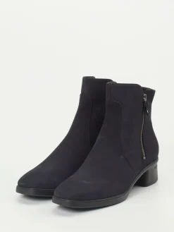 – Stiefeletten aus Nubukleder in Dunkel-Hartjes Outlet