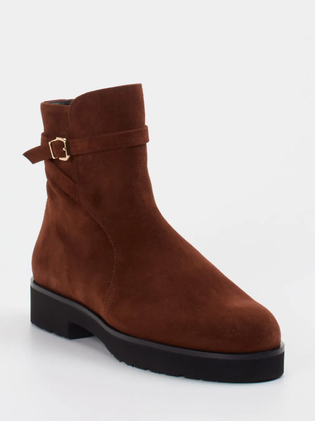 – Ankle Boots aus Veloursleder kastanien-Hassia Best