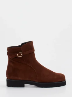 – Ankle Boots aus Veloursleder kastanien-Hassia Best