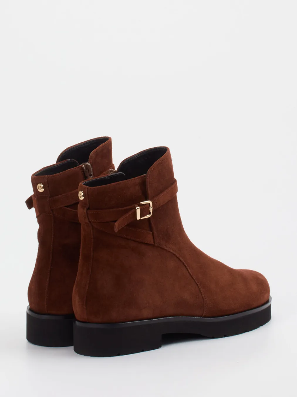 – Ankle Boots aus Veloursleder kastanien-Hassia Best