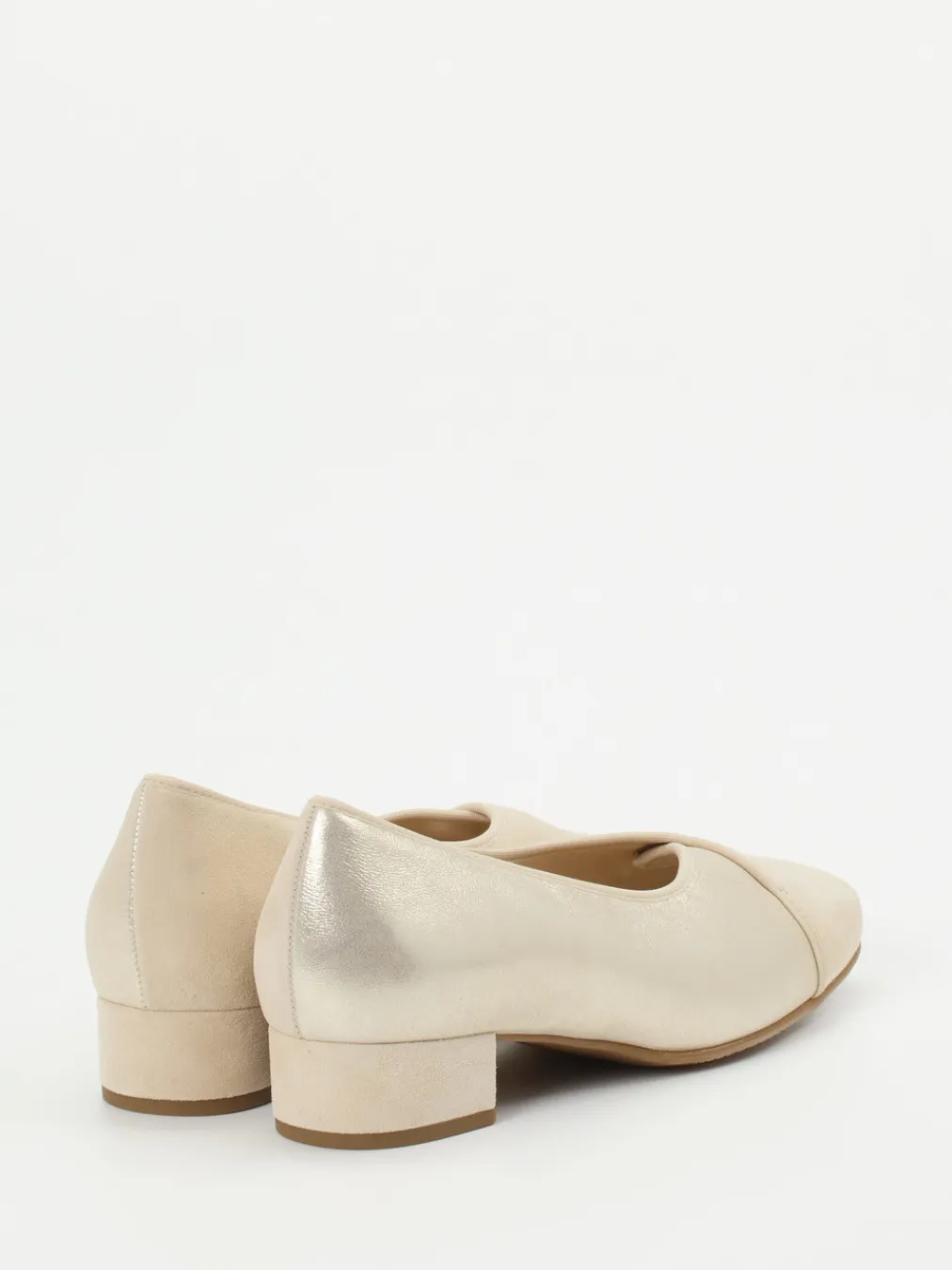 – Blockabsatz-Pumps aus Veloursleder-Hassia Clearance