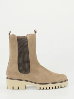 – Chelsea Boots aus Veloursleder braun-Hassia Discount