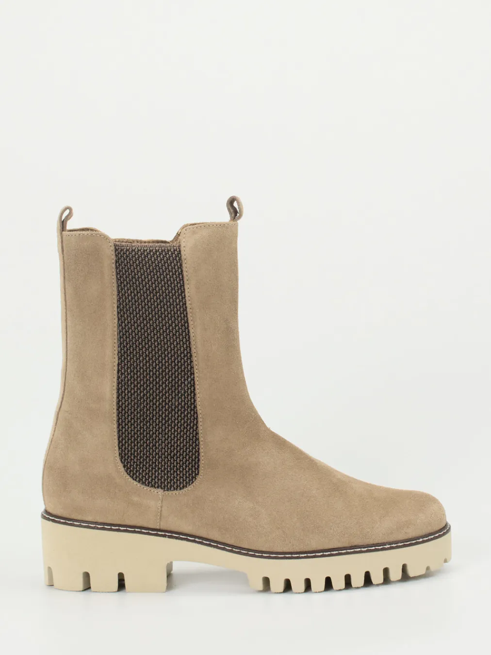 – Chelsea Boots aus Veloursleder braun-Hassia Discount