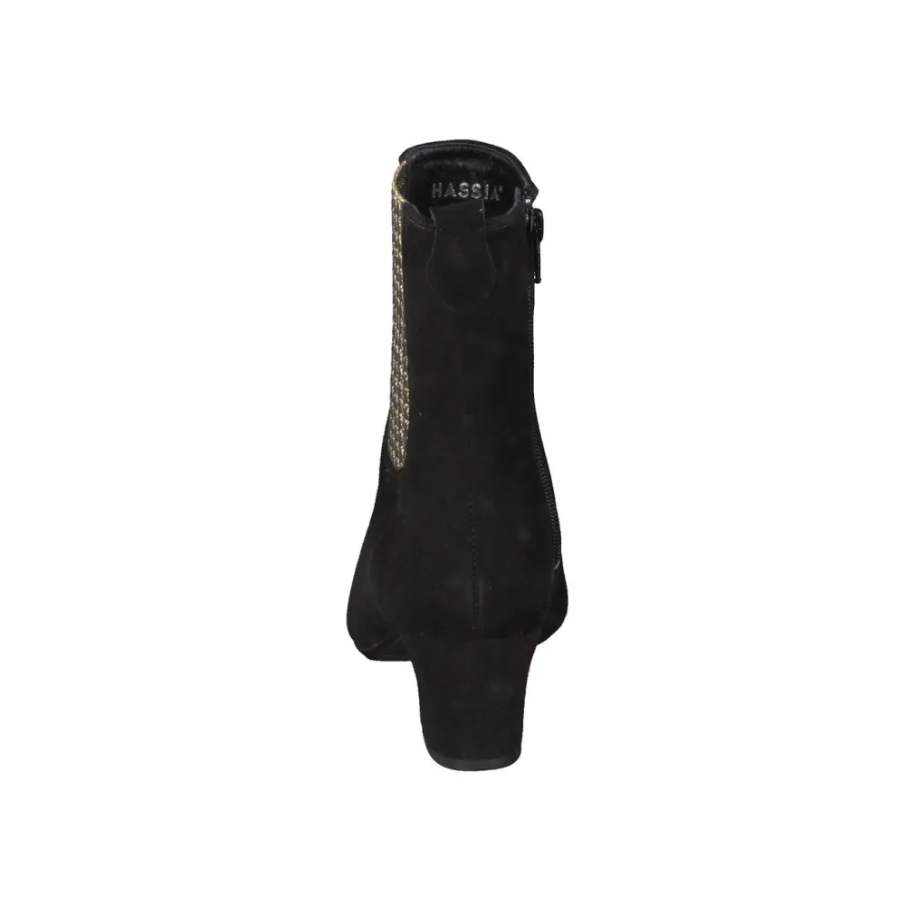 – Chelsea-Stiefelette aus Veloursleder-Hassia Best