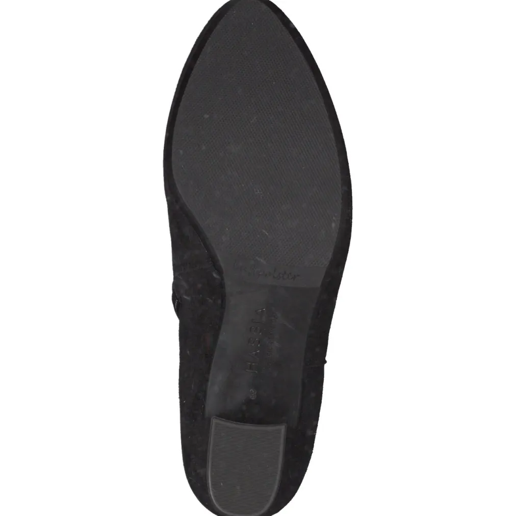 – Chelsea-Stiefelette aus Veloursleder-Hassia Best