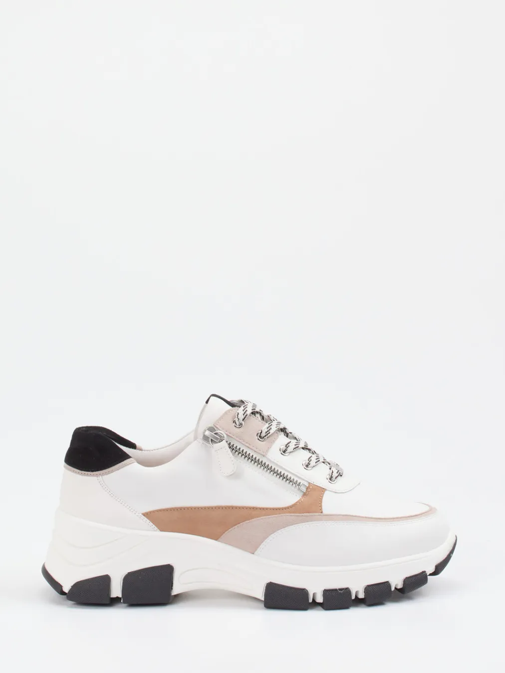 – Chunky Sneaker aus Kalbleder Offwhite-Hassia Best