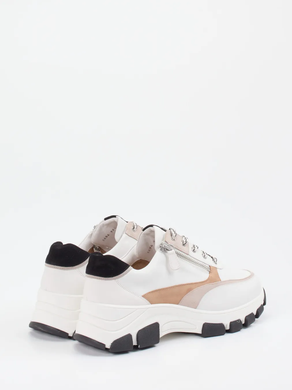 – Chunky Sneaker aus Kalbleder Offwhite-Hassia Best