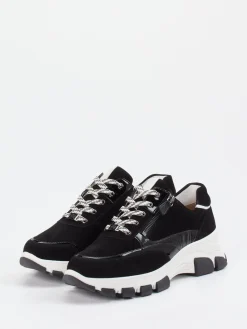 – Chunky Sneaker aus Veloursleder-Hassia Discount