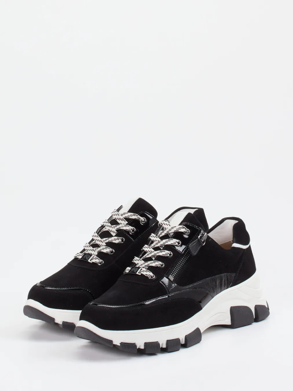 – Chunky Sneaker aus Veloursleder-Hassia Discount