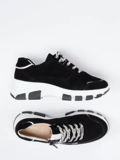 – Chunky Sneaker aus Veloursleder-Hassia Discount