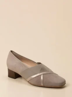 – Komfortpumps aus Veloursleder-Hassia Outlet