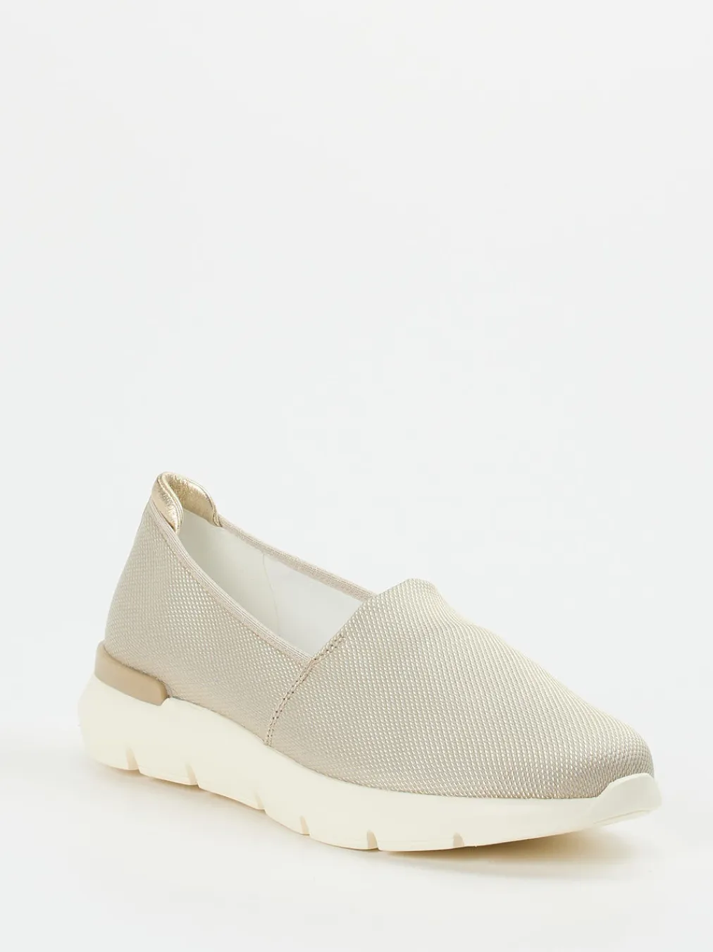 – Komfort-Slipper aus strukturiertem Textil-Hassia New