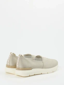 – Komfort-Slipper aus strukturiertem Textil-Hassia New