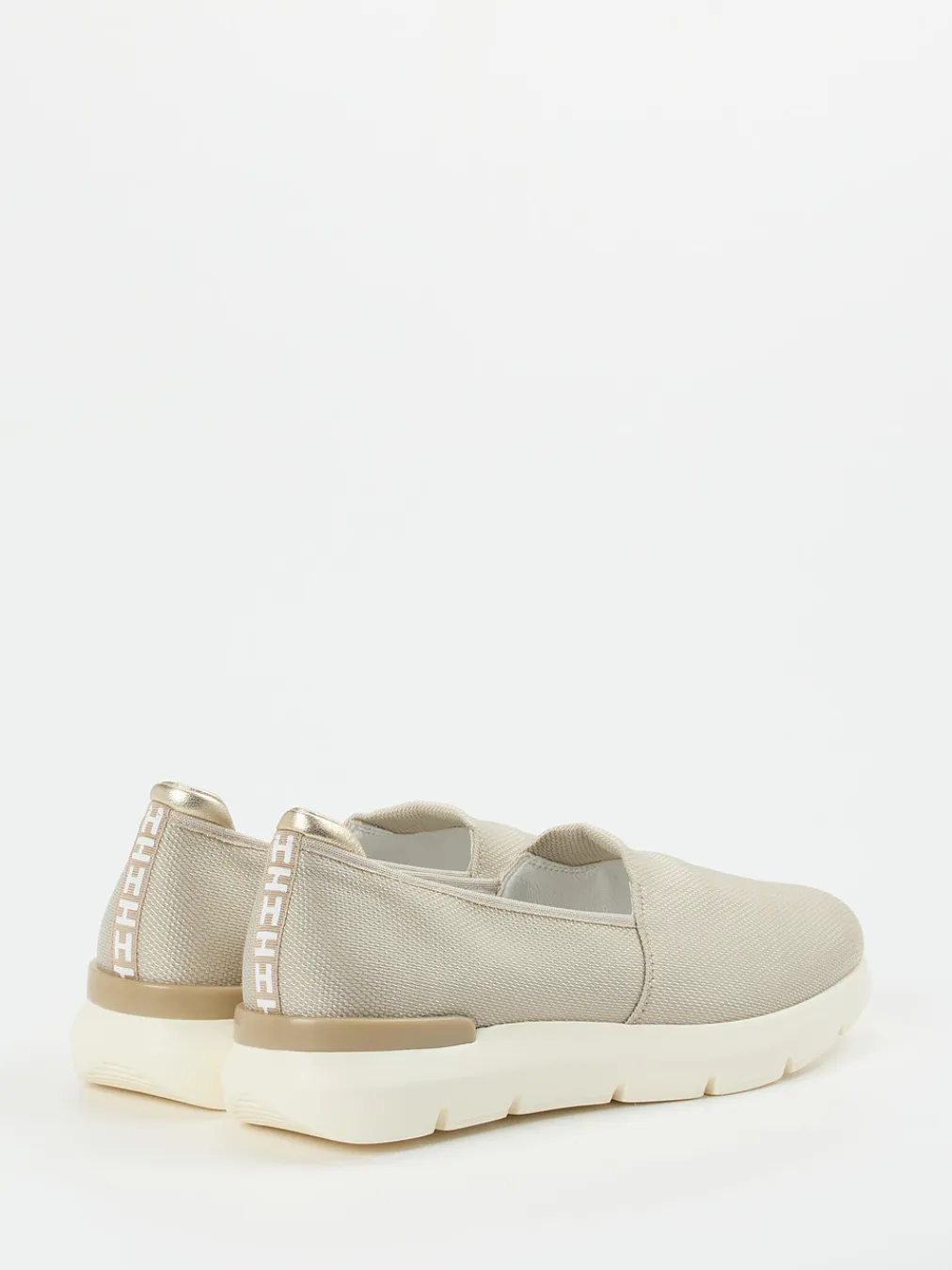 – Komfort-Slipper aus strukturiertem Textil-Hassia New