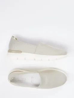 – Komfort-Slipper aus strukturiertem Textil-Hassia New